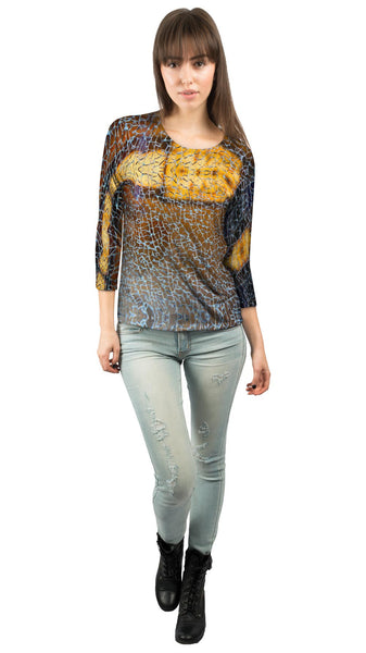 Hong Kong Giant Buddha On Lantau&nbsp;Womens 3/4 Sleeve