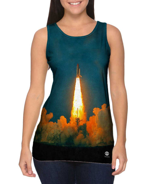 Space Shuttle Take Off&nbsp;Womens Tank Top