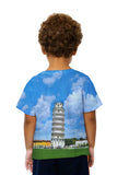 Kids Leaning Tower Of Pisa