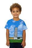 Kids Leaning Tower Of Pisa