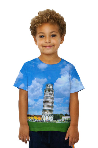 Kids Leaning Tower Of Pisa