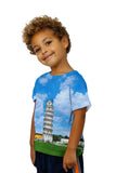 Kids Leaning Tower Of Pisa