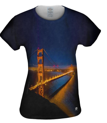Night Golden Gate Bridge San Francisco