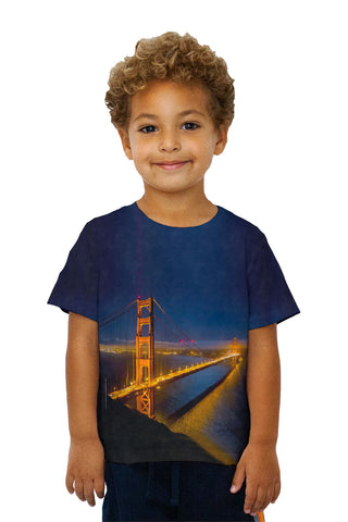 Kids Night Golden Gate Bridge San Francisco