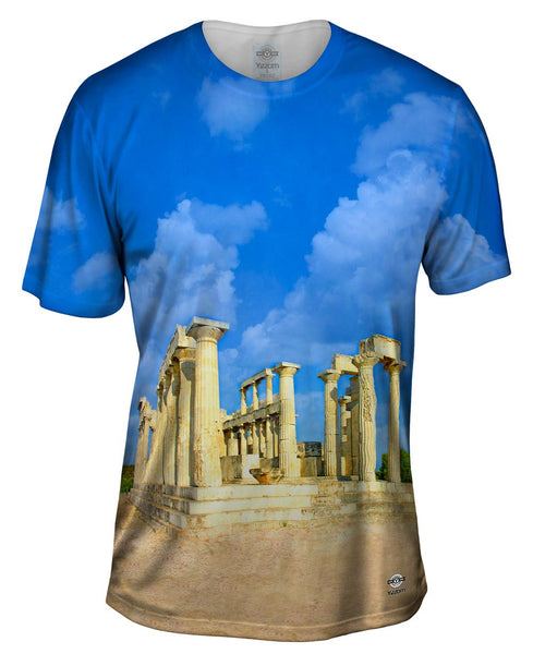 Greece 1172 Temple Of Athena&nbsp;Mens T-Shirt