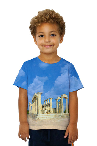 Kids Greece 1172 Temple Of Athena