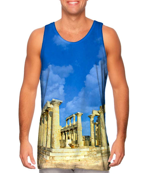 Greece 1172 Temple Of Athena Mens Tank Top