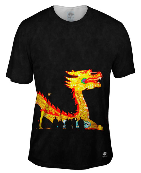 China Festival Of Lights Dragon Mens T-Shirt