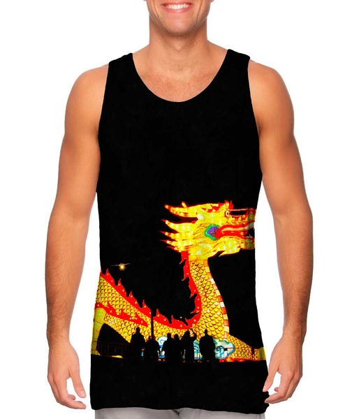China Festival Of Lights Dragon&nbsp;Mens Tank Top