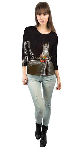 Cn Toronto Tower At Night Womens 3/4 Sleeve