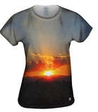 Sunset Over The Mountains