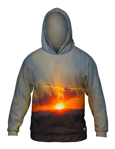 Sunset Over The Mountains