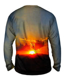 Sunset Over The Mountains