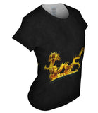 Golden Dragon Broncefigur Gold