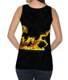 Golden Dragon Broncefigur Gold