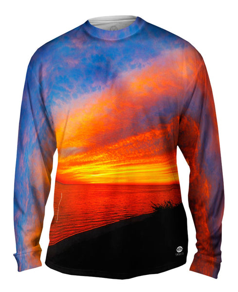 Last Sundays Sunset Mens Long Sleeve