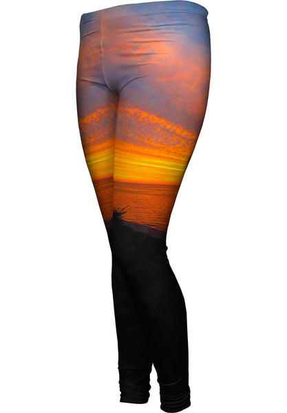 Last Sundays Sunset Womens Leggings