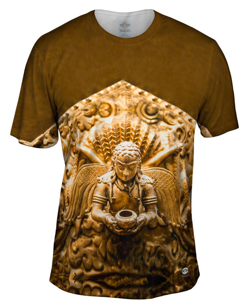 Swayambhunath Statue&nbsp;Mens T-Shirt