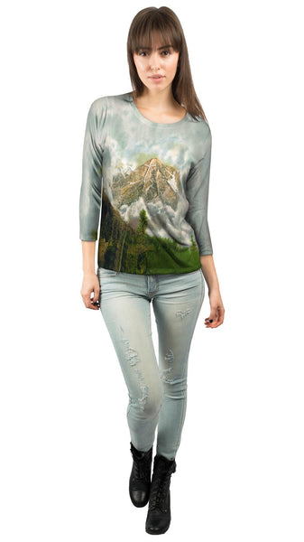 Mountain in the Mist&nbsp;Womens 3/4 Sleeve