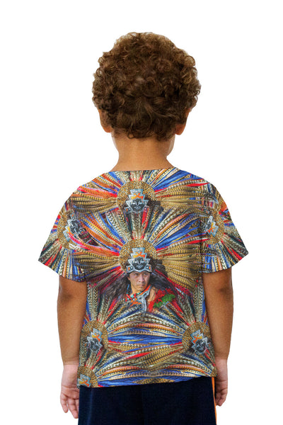 Kids Aztec Tribal Warrior Kids T-Shirt