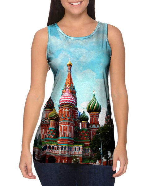 St Basils Cathedral Moscow&nbsp;Womens Tank Top