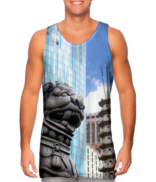 Guardian Dog Chinese Quarter Mens Tank Top