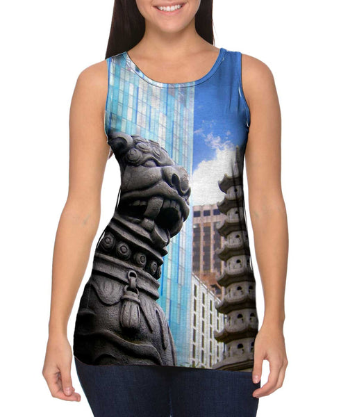 Guardian Dog Chinese Quarter&nbsp;Womens Tank Top
