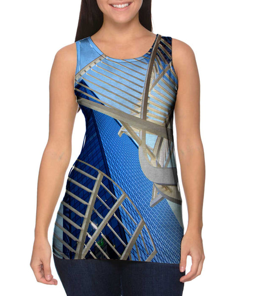 Abstract Structure Canada Womens Tank Top
