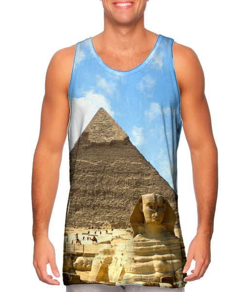 Sphinx And Pyramid Egypt&nbsp;Mens Tank Top