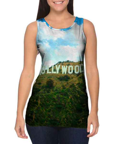 Hollywood Sign&nbsp;Womens Tank Top