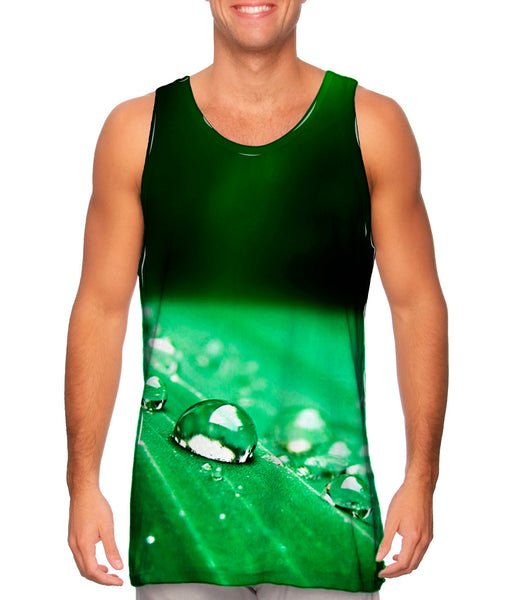 Water Drop Leaf&nbsp;Mens Tank Top