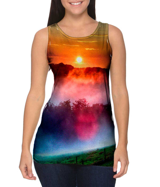 Farm Sunset&nbsp;Womens Tank Top