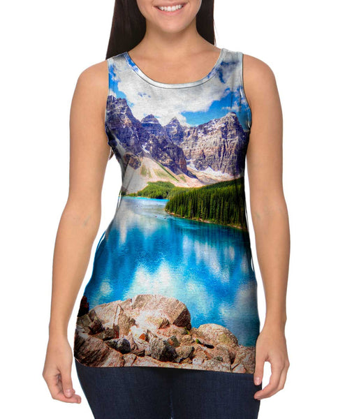 Moraine Lake&nbsp;Womens Tank Top