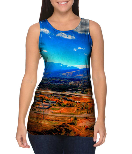 Colorado Springs Valley Womens Tank Top