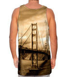 Golden Gate In Sepia