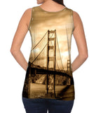 Golden Gate In Sepia