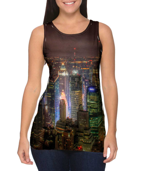 Times Square From Empire State Building&nbsp;Womens Tank Top