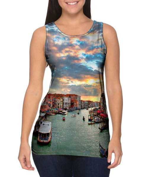 Italian Venice Canal&nbsp;Womens Tank Top