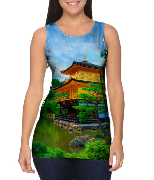 Golden Pavilion In Kyoto&nbsp;Womens Tank Top