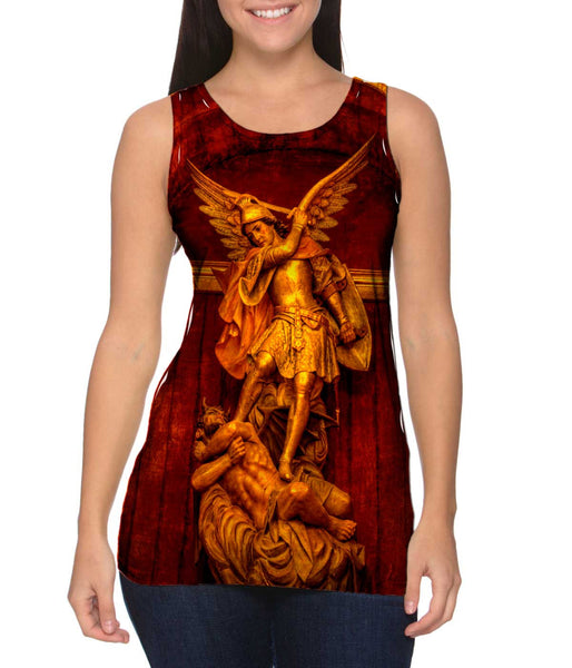 Michael And Devil Womens Tank Top