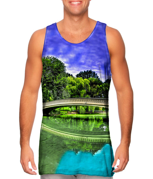 NYC Bow Bridge&nbsp;Mens Tank Top