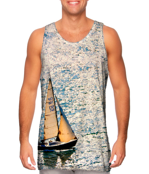 The Sailboat&nbsp;Mens Tank Top