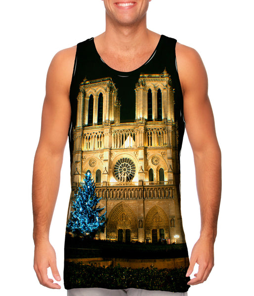 Notre Dame Blue Tree&nbsp;Mens Tank Top