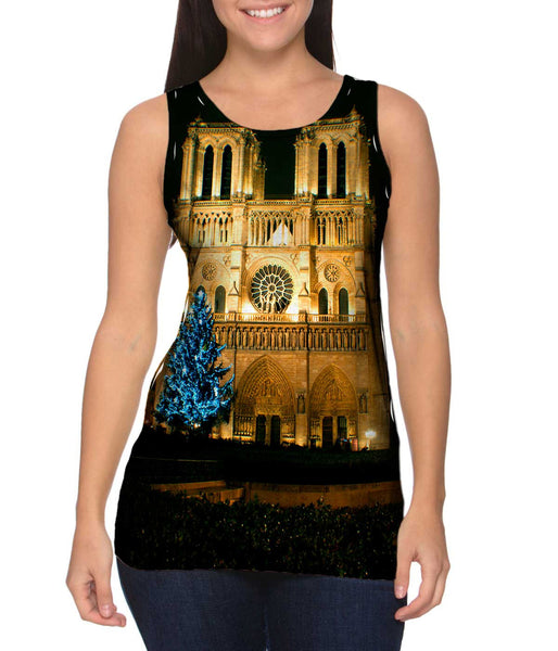 Notre Dame Blue Tree&nbsp;Womens Tank Top