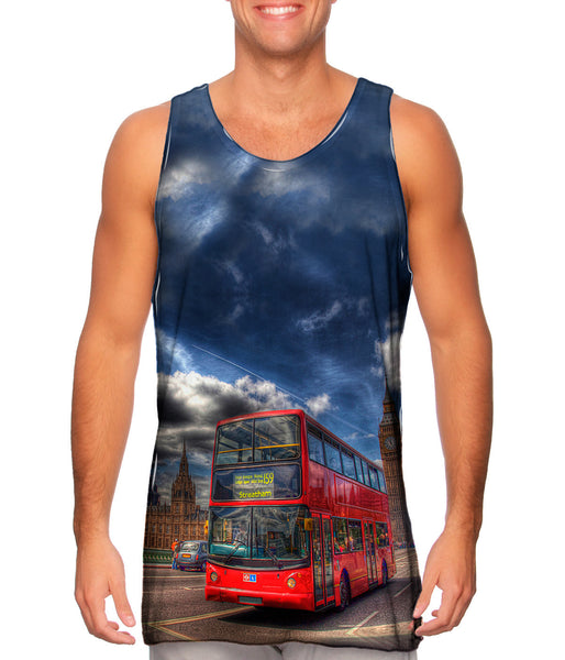 Big Ben London - Double - Decker - Bus Mens Tank Top