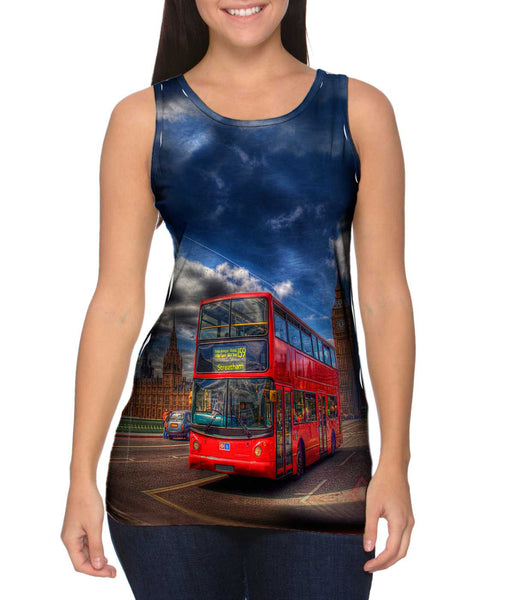 Big Ben London - Double - Decker - Bus Womens Tank Top