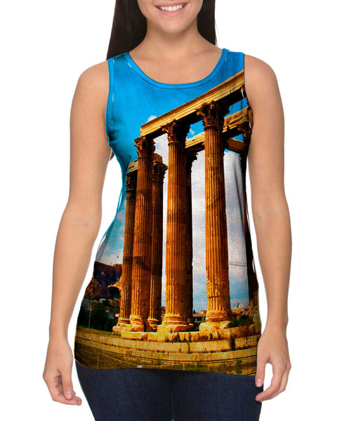 Temple Of Olympian - Zeus&nbsp;Womens Tank Top