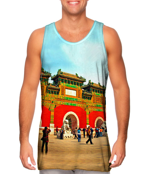 Glazed Tile Archway - Beihai - Park&nbsp;Mens Tank Top