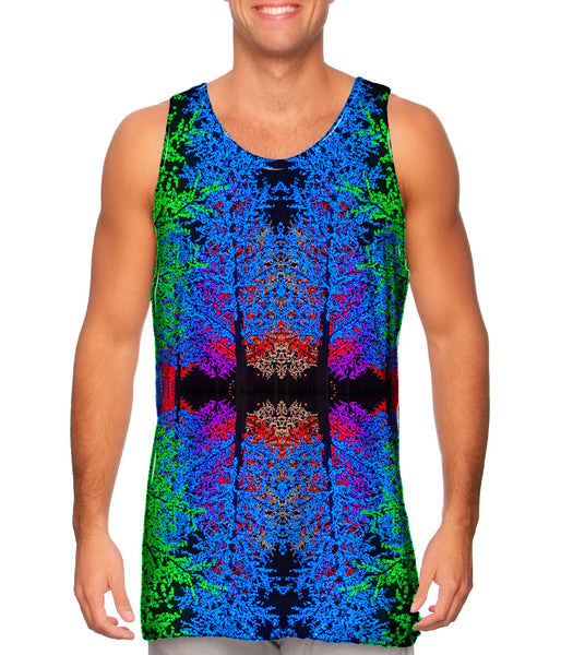 Digital Pine Trees&nbsp;Mens Tank Top