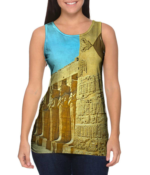 Egypt Wall Womens Tank Top
